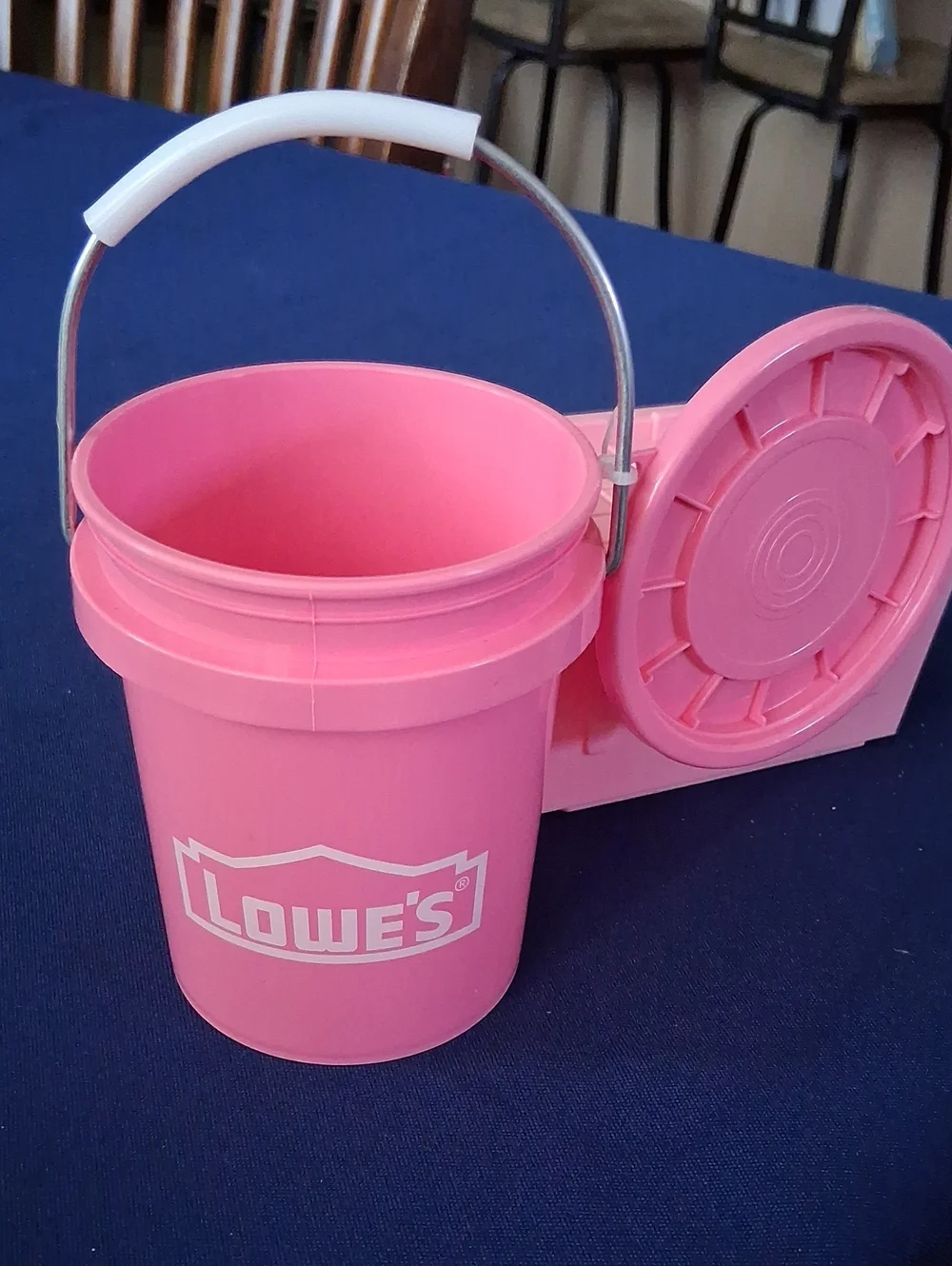 Lowes Pink Mini Bucket and Mini Tote Set